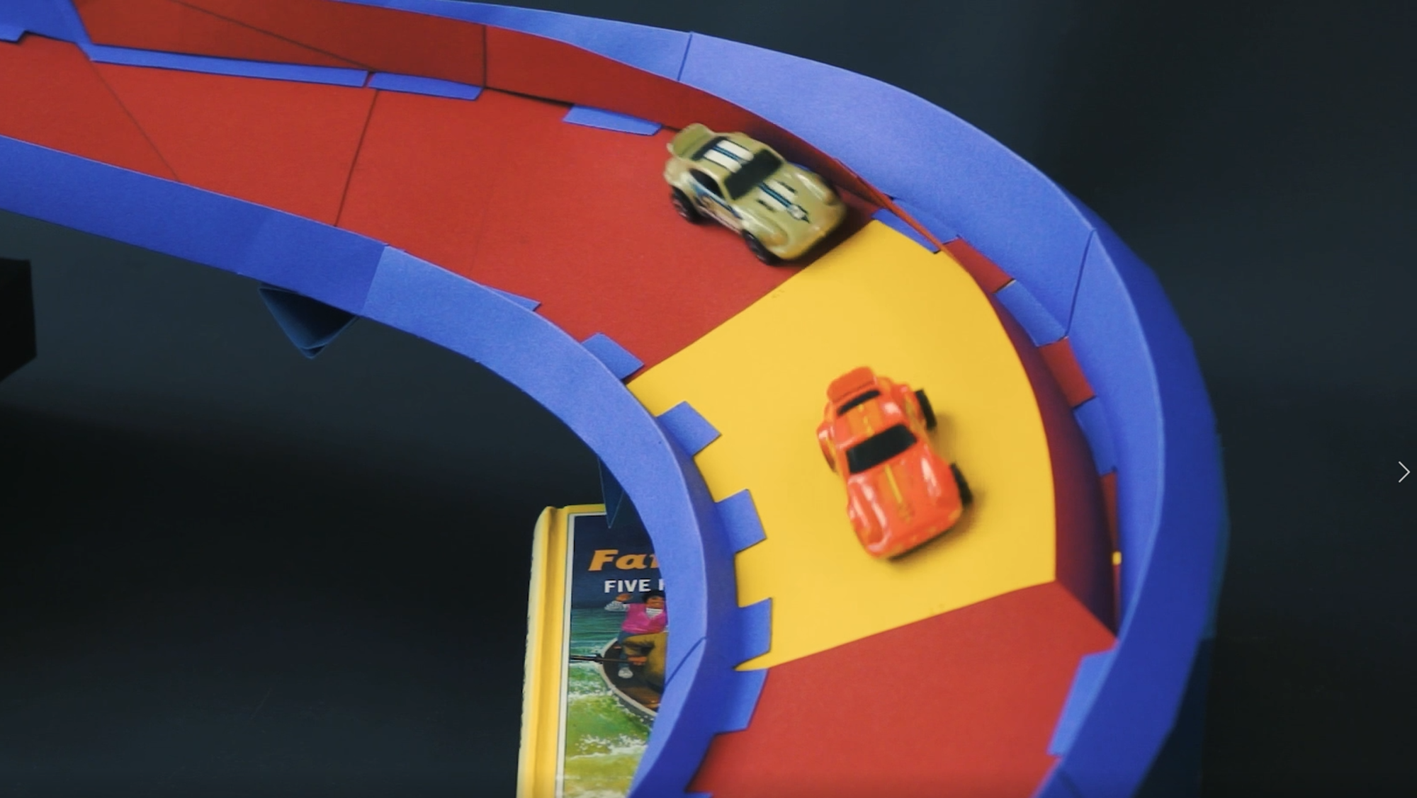 Diecast Car and Marble Racetrack Wintercroft