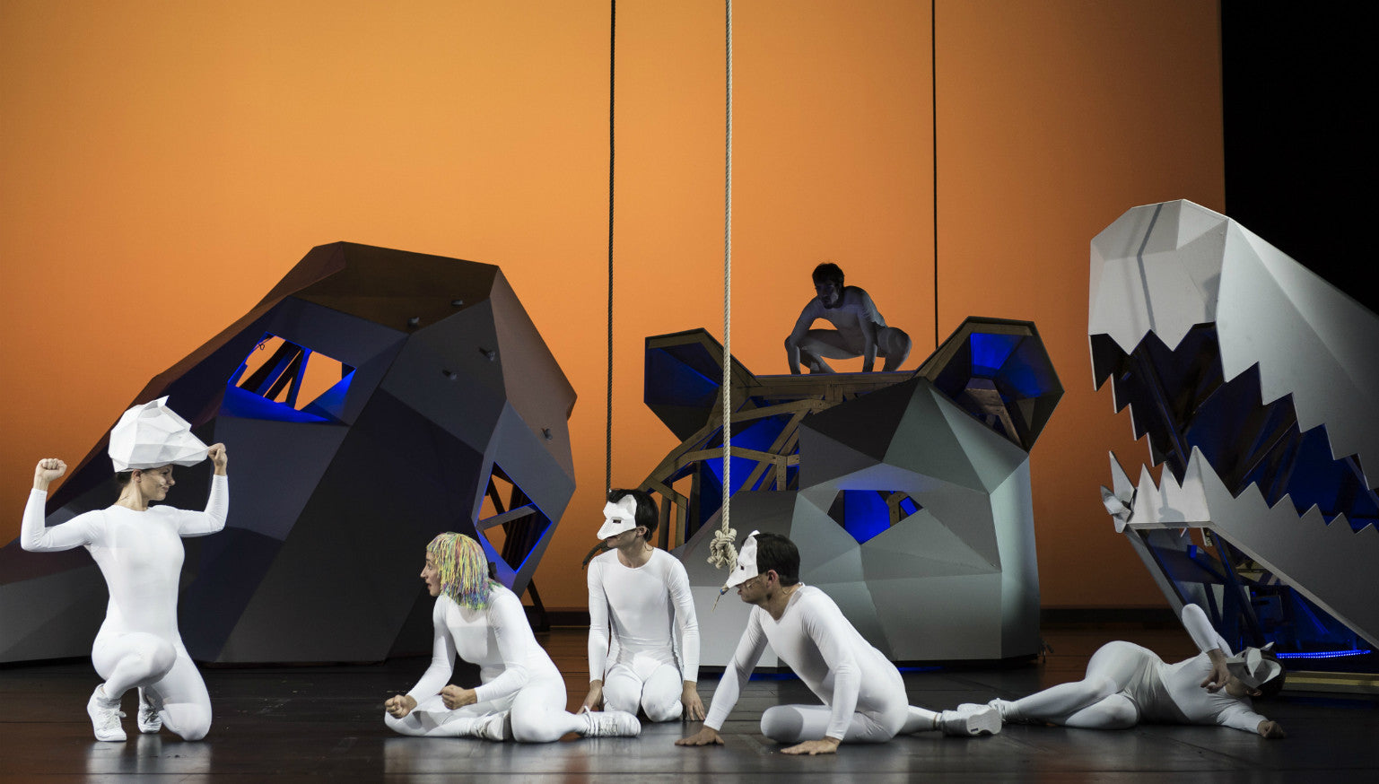 The Giant Mask Set of Dschungelbuch