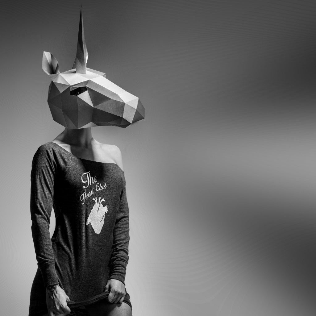 Unicorn Mask | Low Poly Geometric DIY Mask Template | PDF Download - Wintercroft-Mask