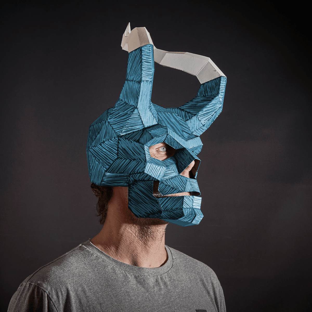 Midnight Thunder Skull - Wintercroft - Mask