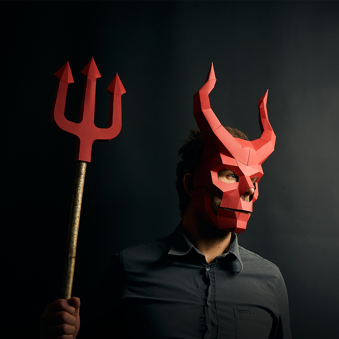 Devil's Drummer With Optional SVG + PDF Bundle