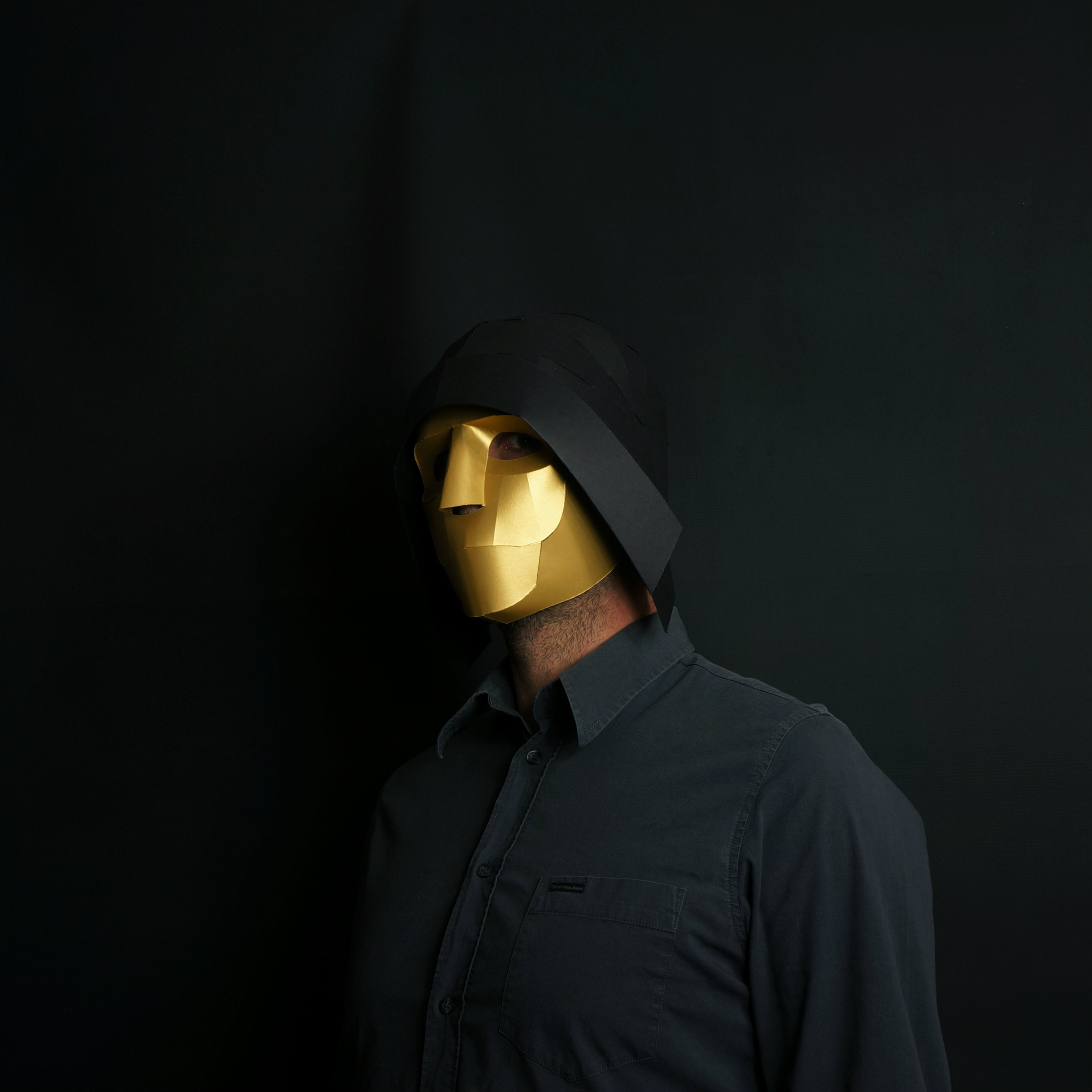Famine Horseman Mask | Printable PDF Template | Instant Download