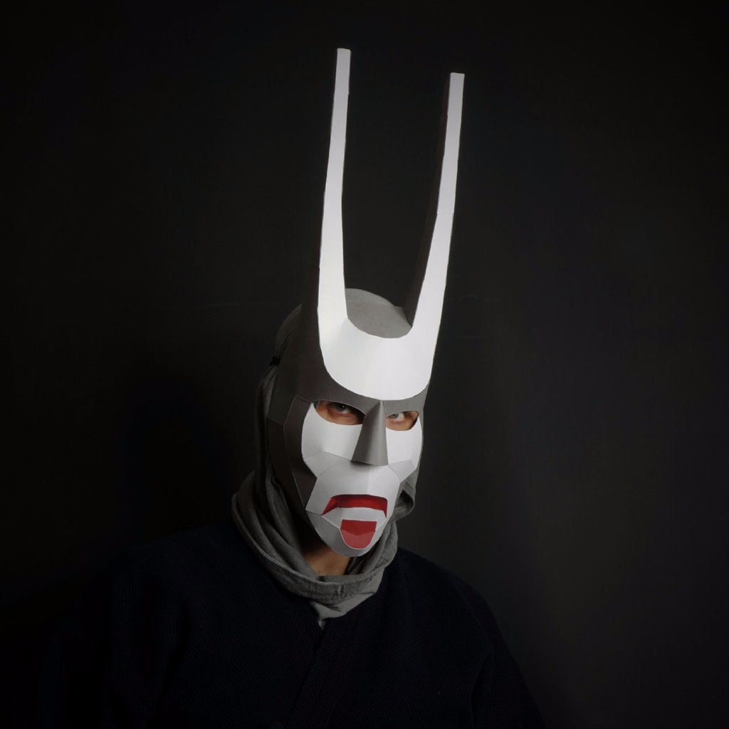 Grelin - The Bowman of Destiny | Mythical Paper Mask | PDF Download