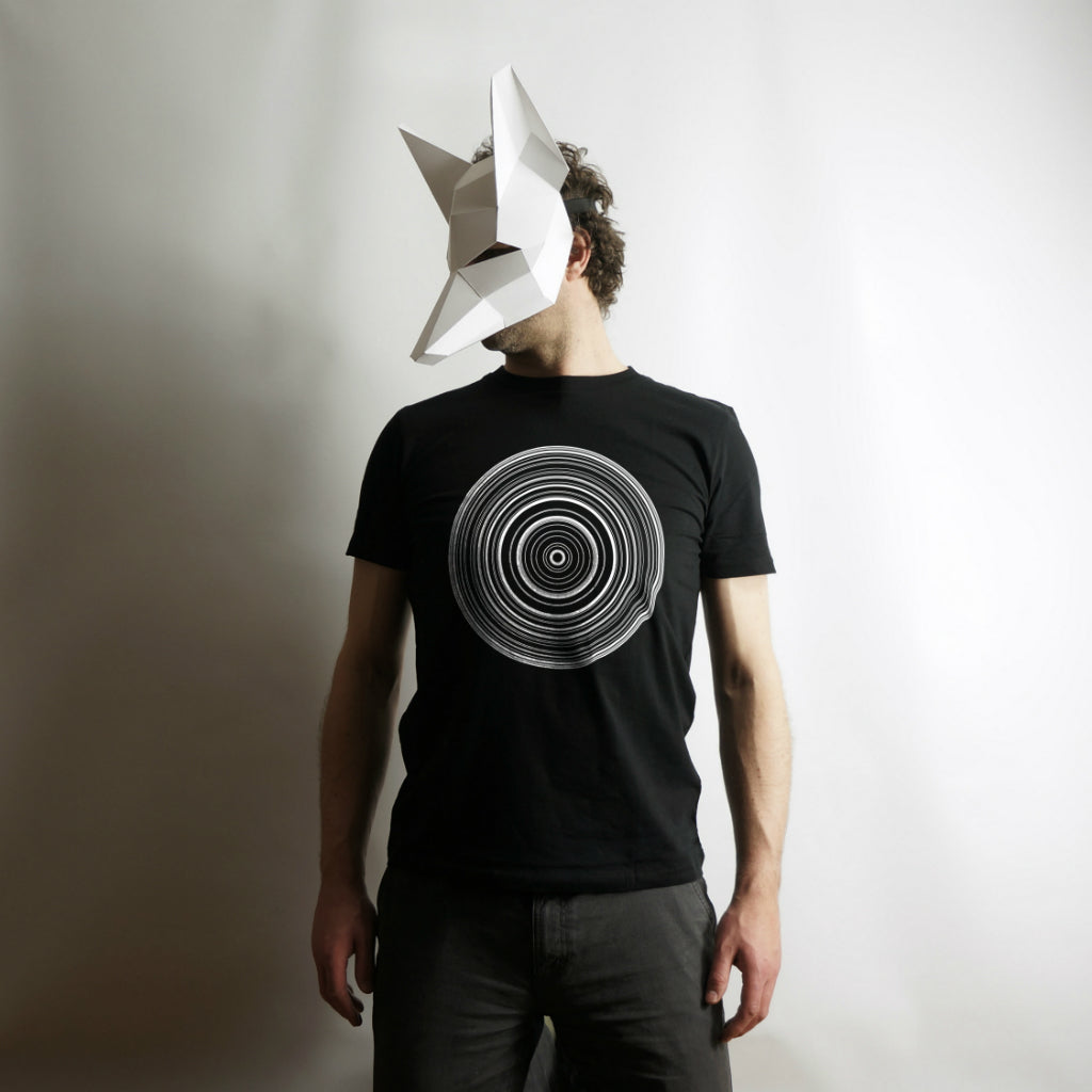 Jackal Mask | Geometric Animal Cosplay Template | PDF Download