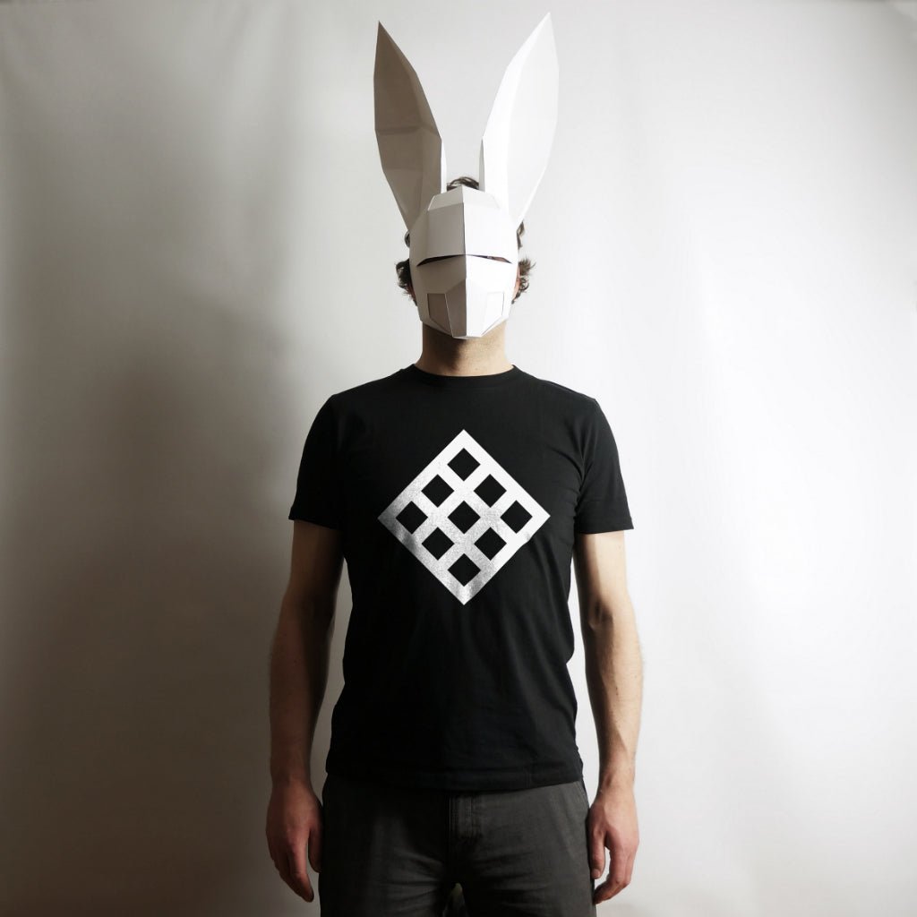 White Rabbit Mask | Low-Poly Cosplay Pattern | PDF Download - Wintercroft-Mask