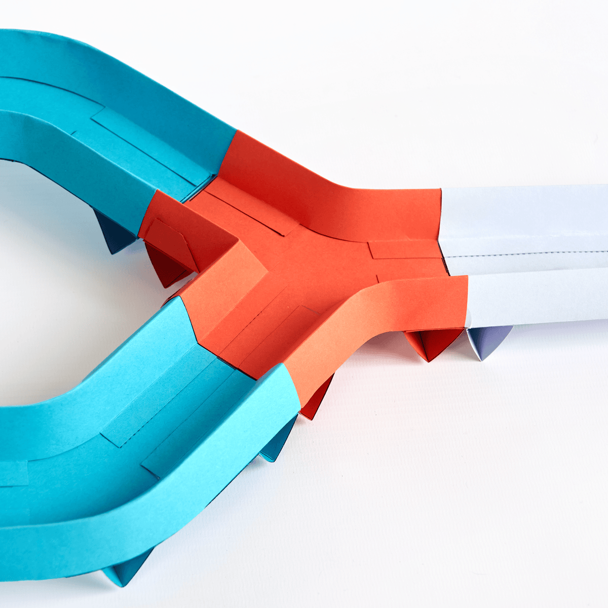 Marble Racetrack | Papercraft Sets | Instant PDF Download - Wintercroft-Creativity Pack