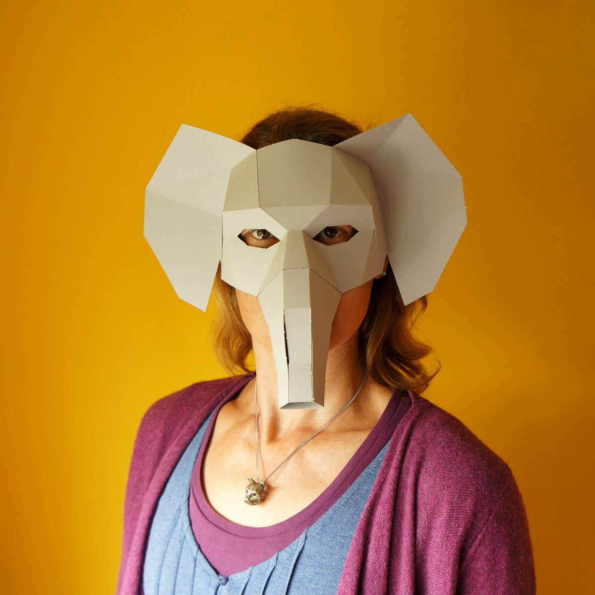 Jungle Animal Half Mask Set | DIY Templates | PDF Download - Wintercroft-Mask