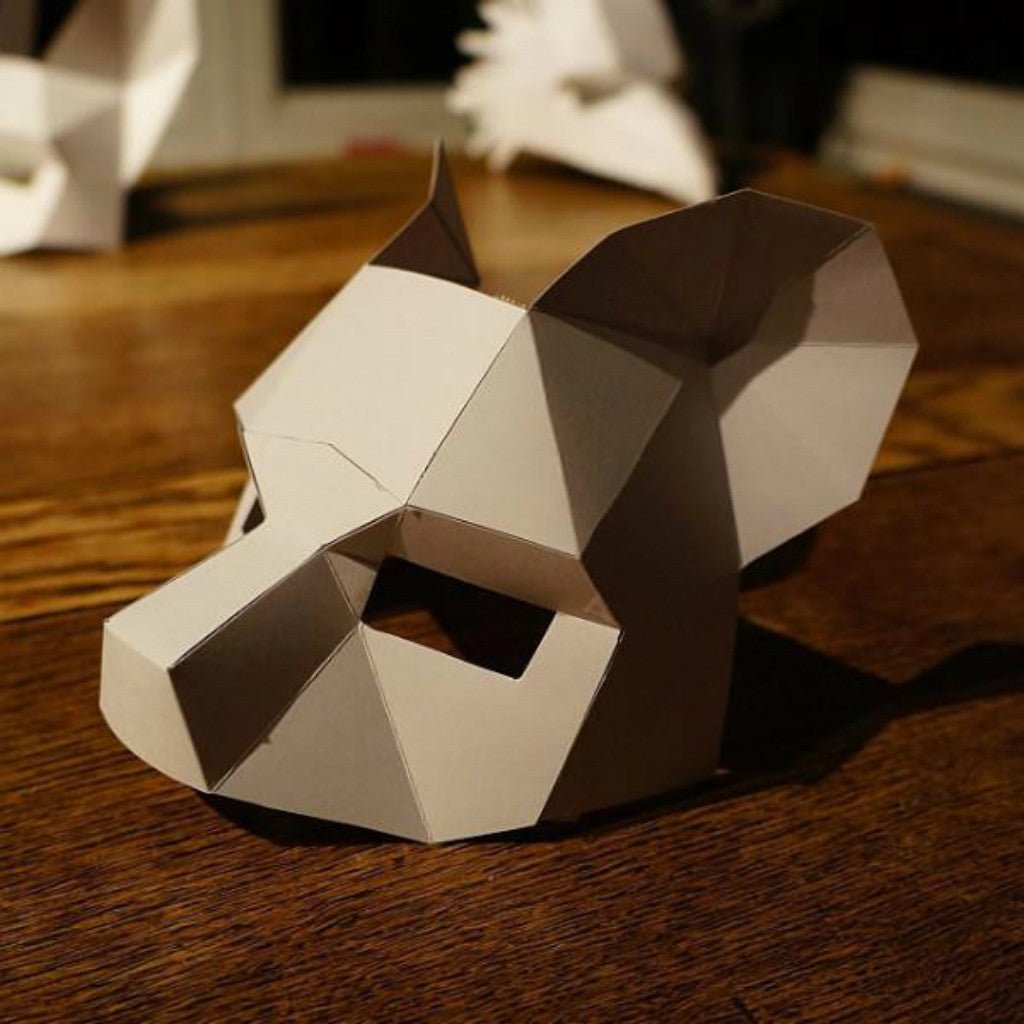 Woodland Animal Mask Set | Easy DIY Papercraft Templates | PDF Download - Wintercroft-Mask