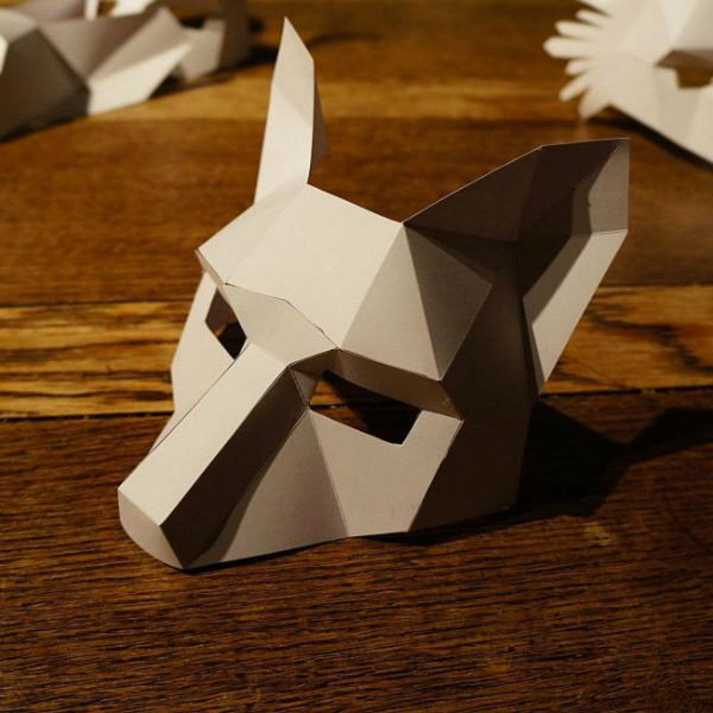 Woodland Animal Mask Set | Easy DIY Papercraft Templates | PDF Download