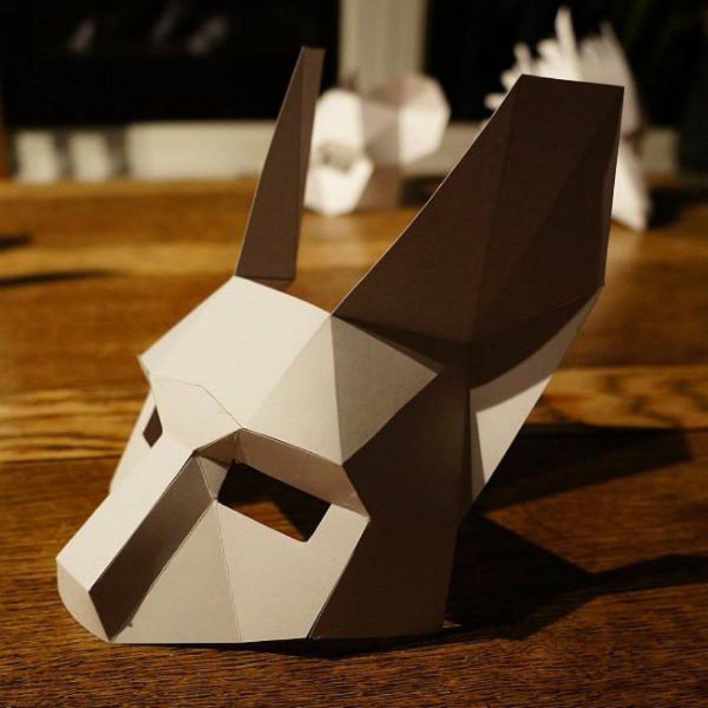 Woodland Animal Mask Set | Easy DIY Papercraft Templates | PDF Download - Wintercroft-Mask