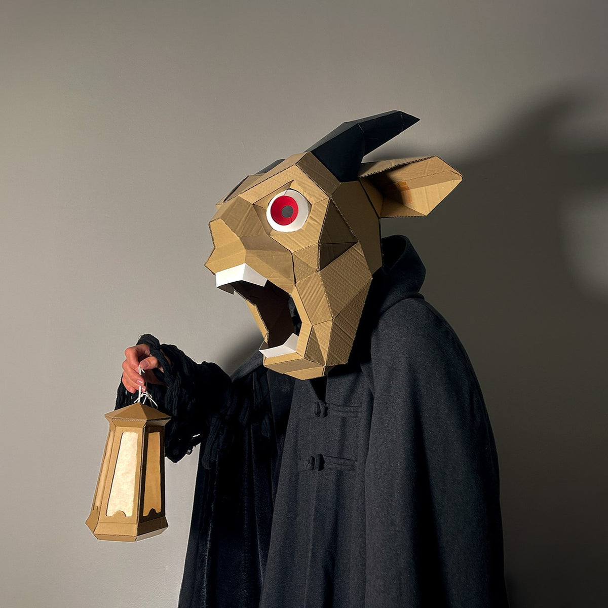 Papercraft Lantern | DIY Cardboard Light | Costume Prop &amp; Decoration