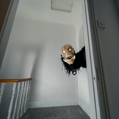 Moving Doorway Monster Puppet Template | The Wrong Door Guest | DIY Halloween Papercraft | Instant Download