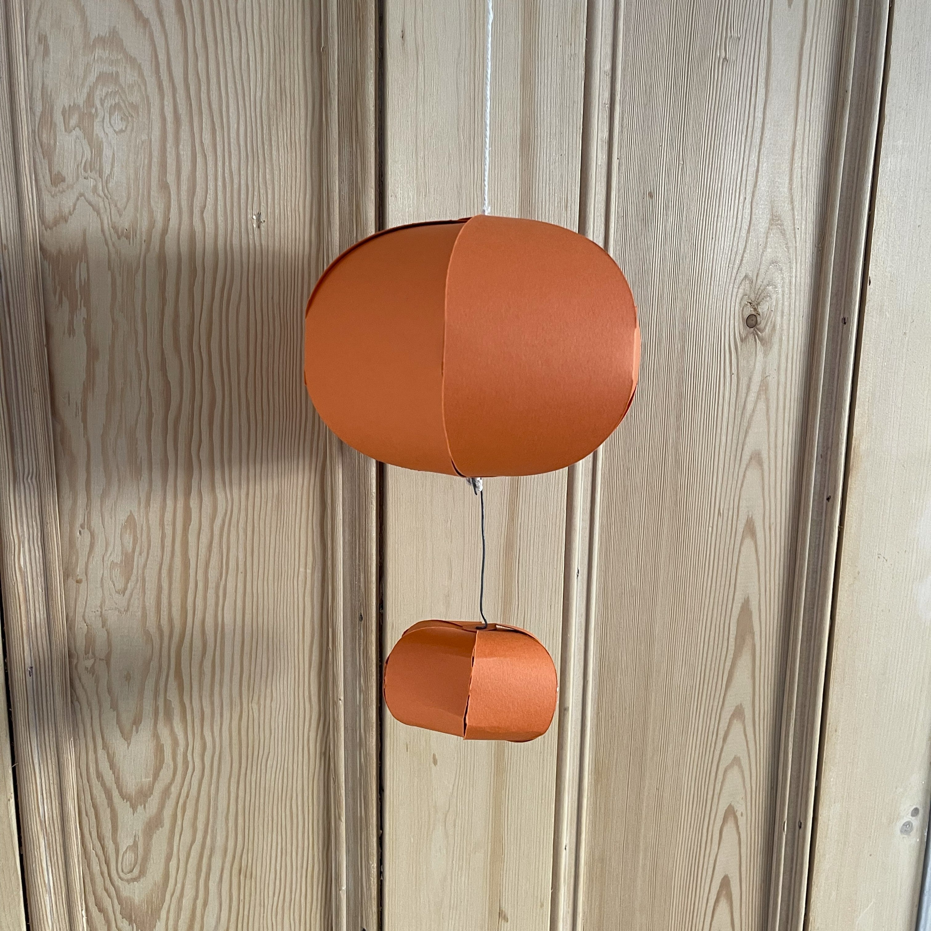 Hanging Pumpkin Decorations Template | DIY Halloween Papercraft Pumpki ...