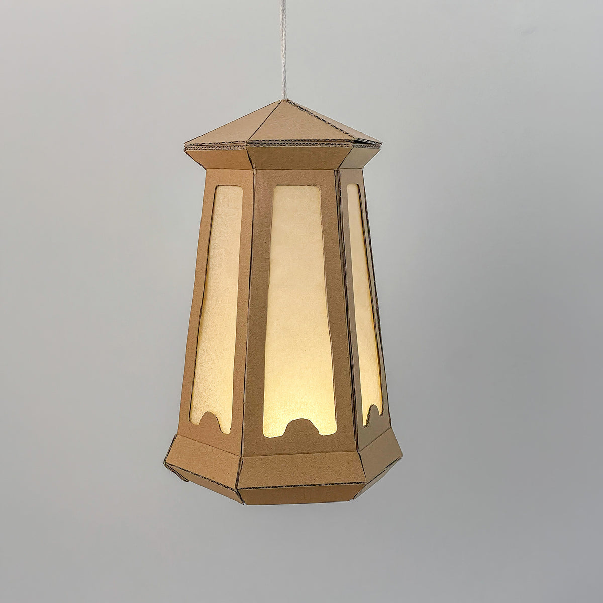 Papercraft Lantern | DIY Cardboard Light | Costume Prop &amp; Decoration