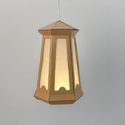Papercraft Lantern | DIY Cardboard Light | Costume Prop &amp; Decoration