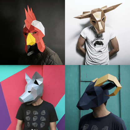 Farm Animals Mask Set - Wintercroft - Mask