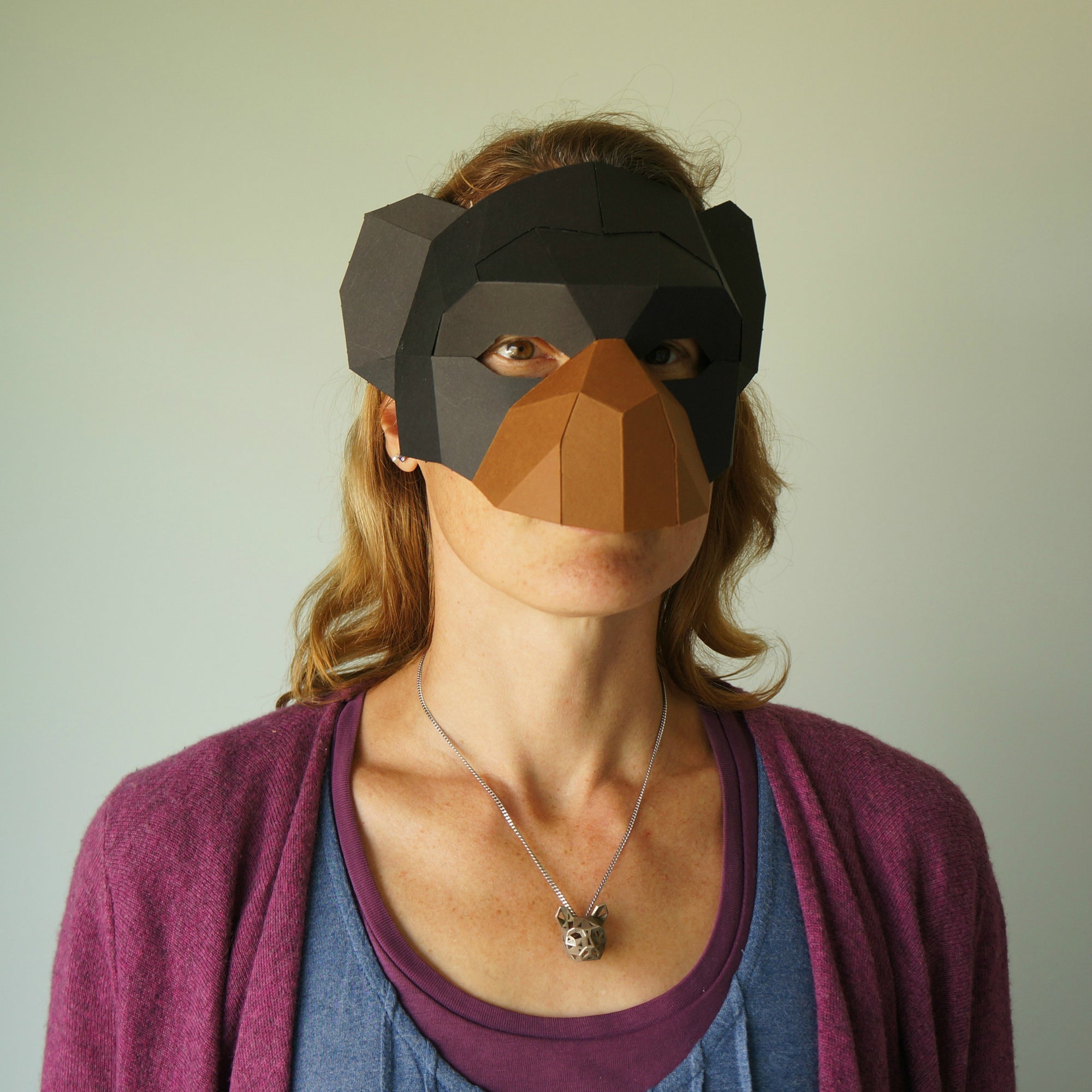 Chimp Half Mask - Wintercroft
 - 2