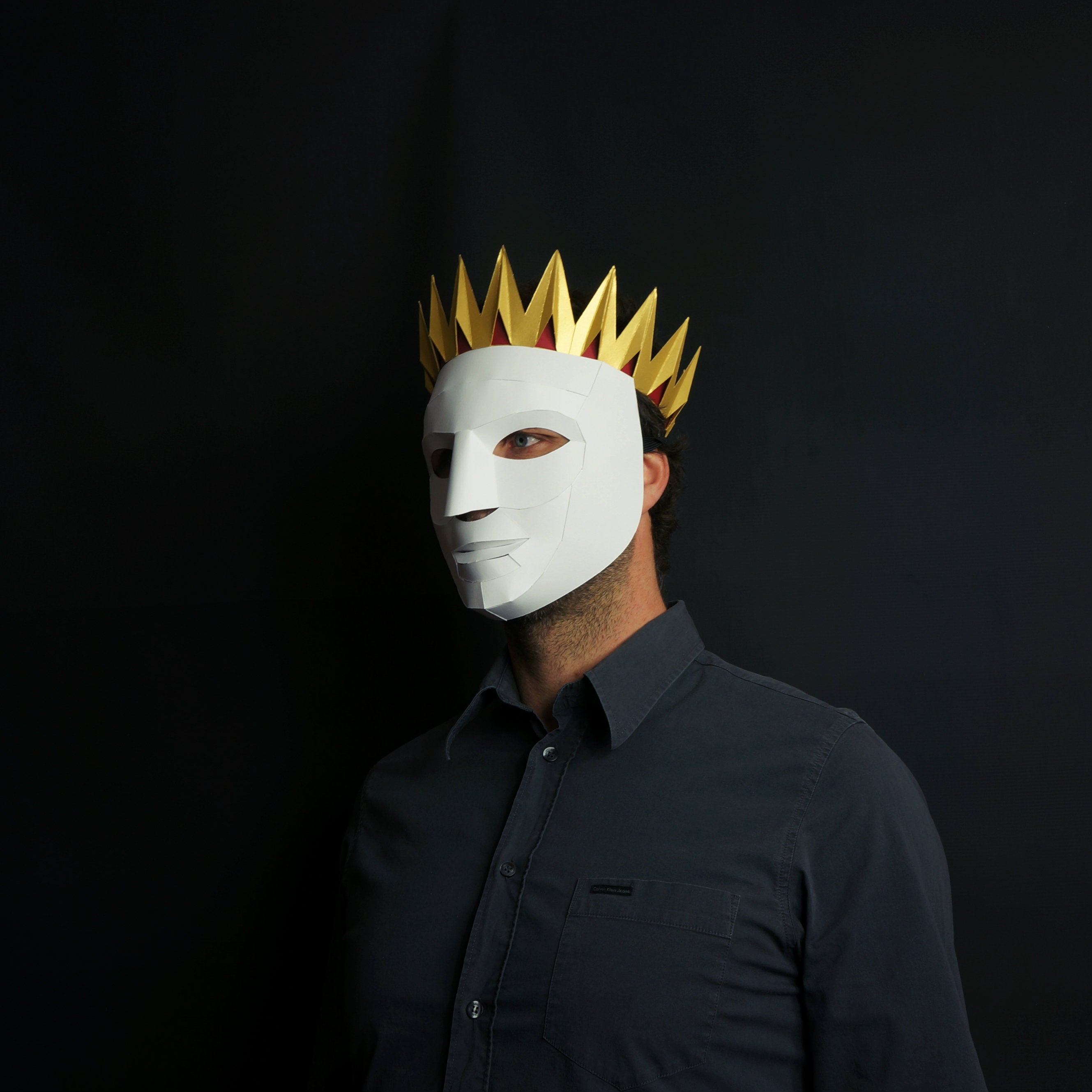 Conquest Horseman | Wearable Paper Sculpture | PDF