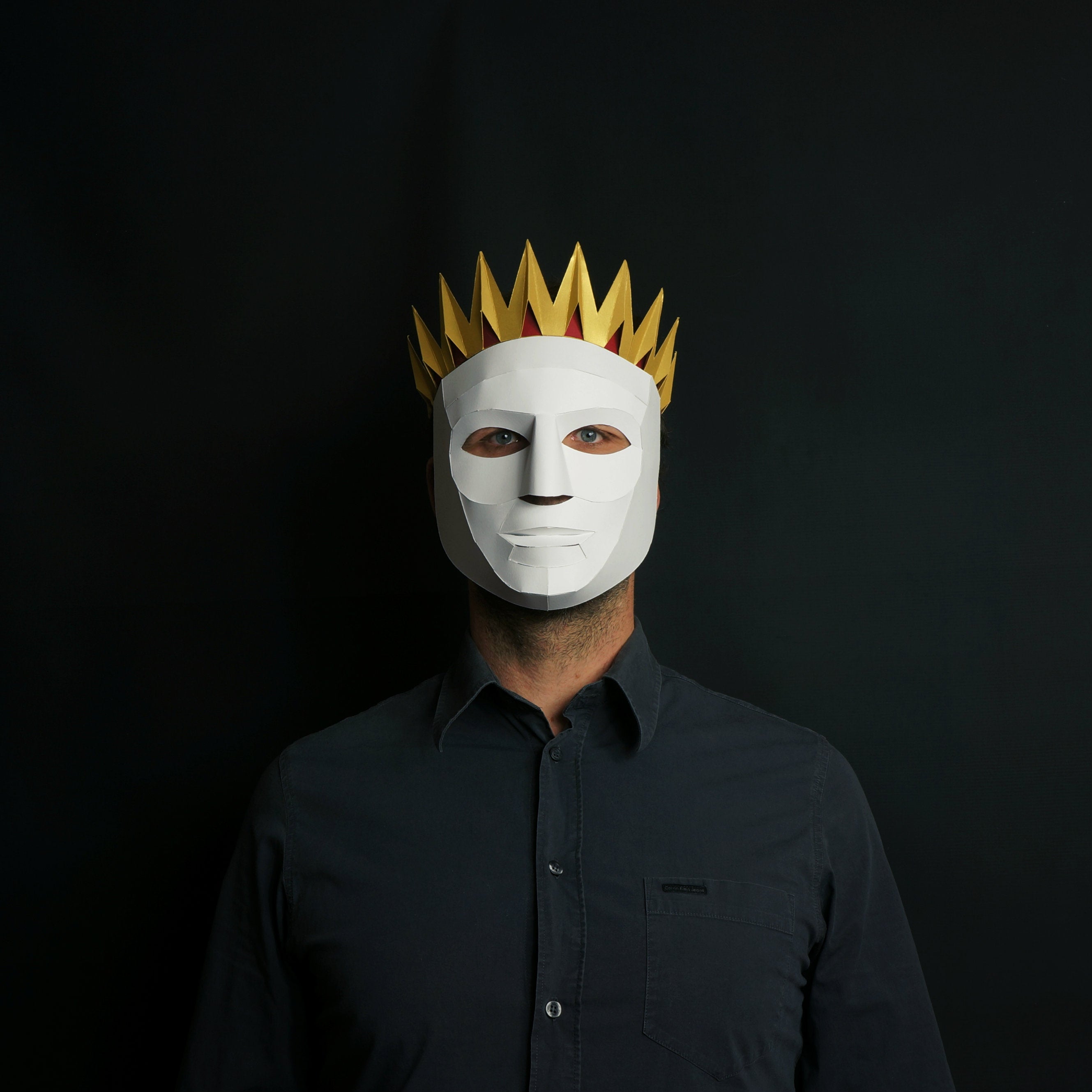Conquest Horseman | Wearable Paper Sculpture | PDF
