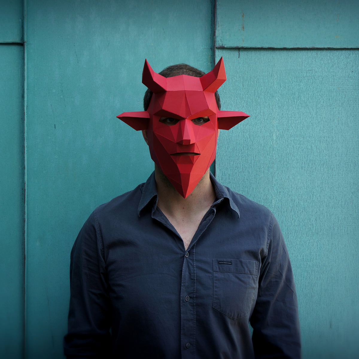 Halloween Mask Set | Easy DIY Low Poly Mask Templates | PDF Download - Wintercroft-Mask