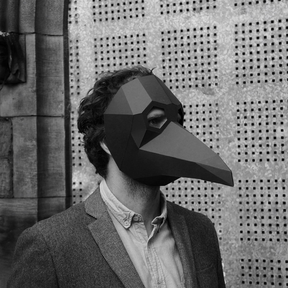 Plague Doctor | Low Poly DIY Halloween Mask Template | PDF - Wintercroft-Mask