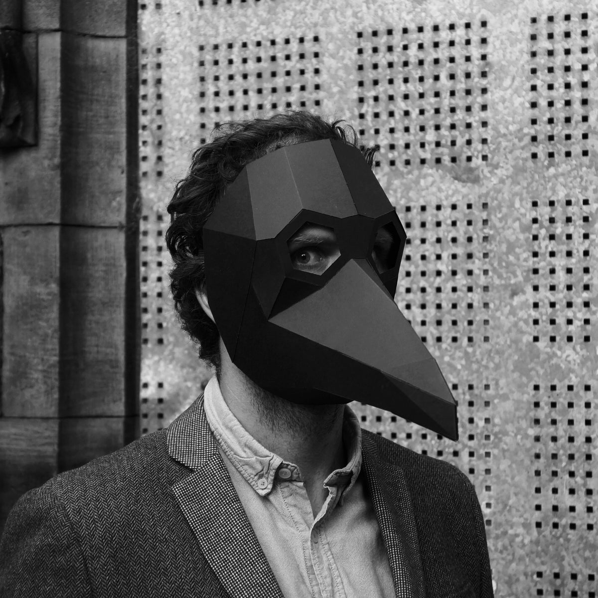 Plague Doctor | Low Poly DIY Halloween Mask Template | PDF - Wintercroft-Mask