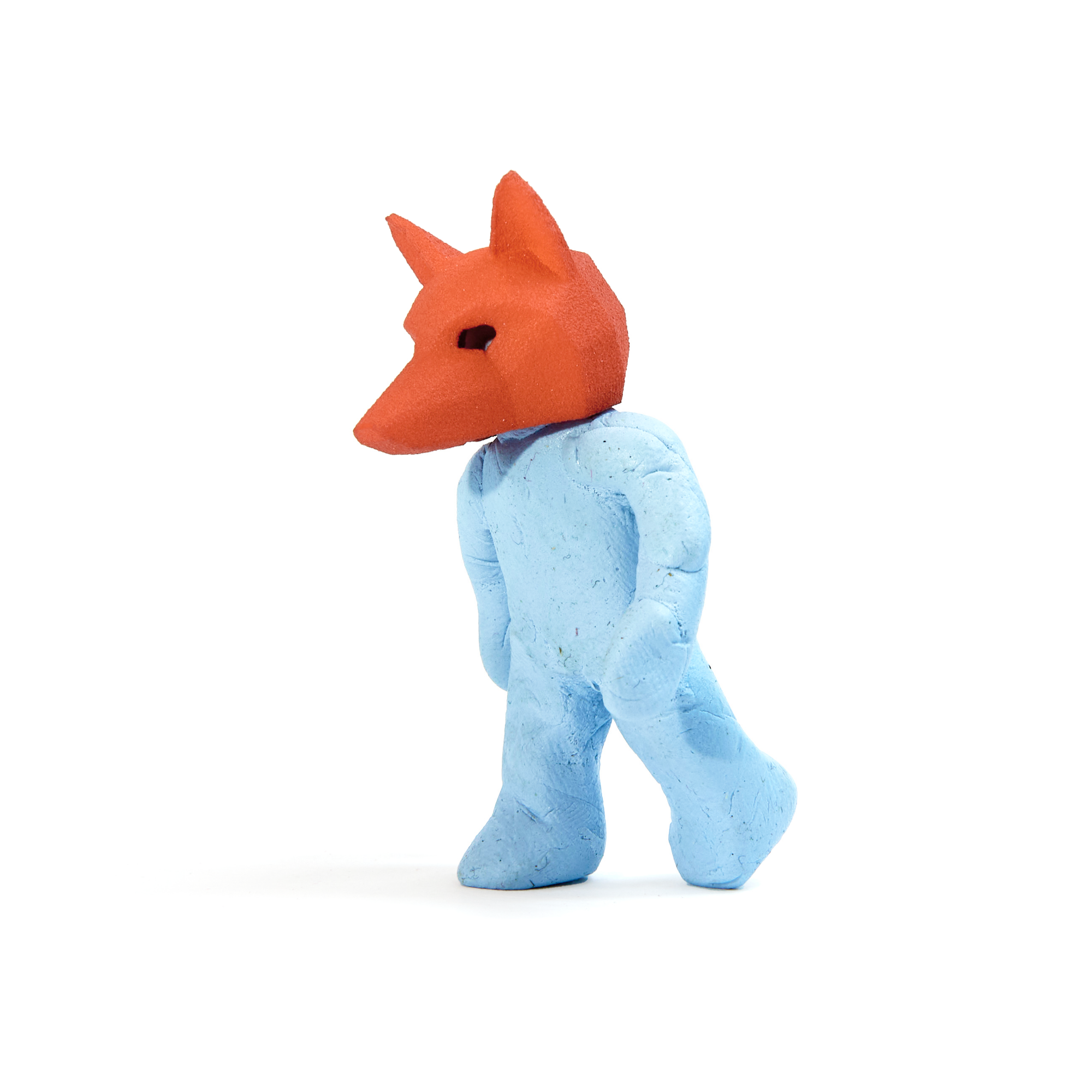 Fox Mask for Mini Action Figures