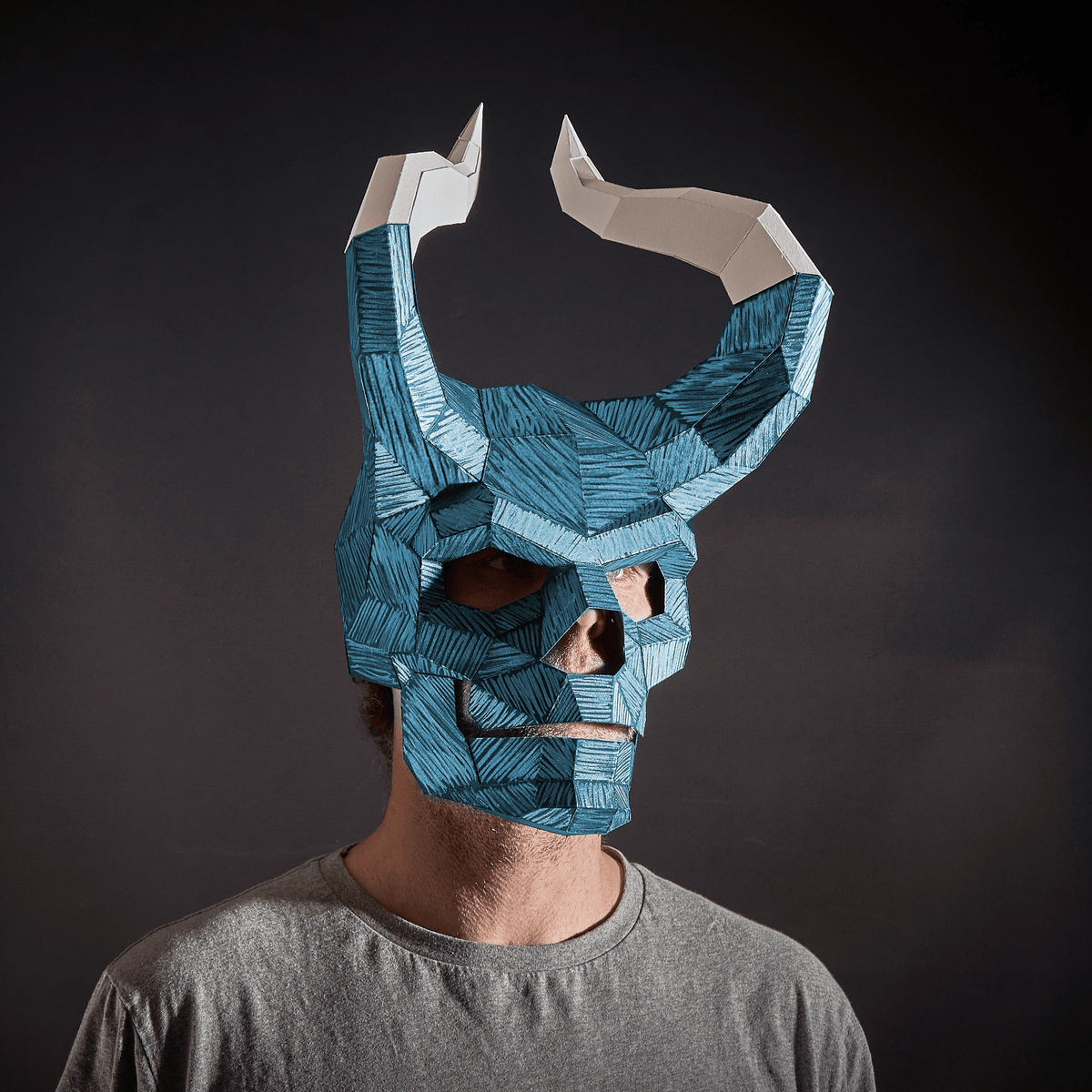 Midnight Thunder Skull - Wintercroft - Mask