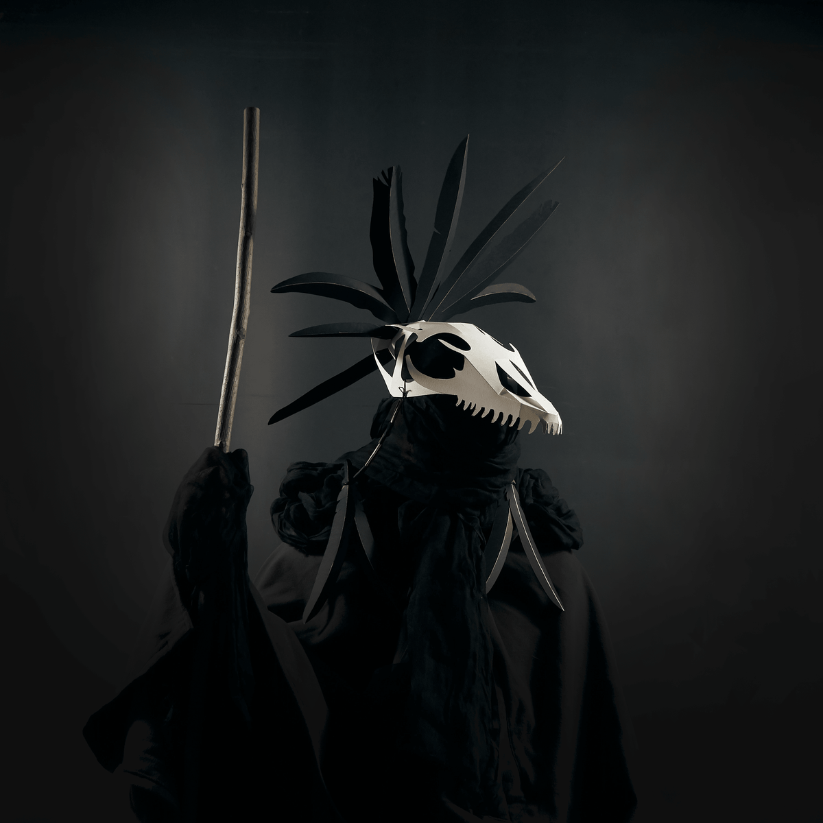 Varanus Lizard Skull | Festival Headdress pattern | PDF - Wintercroft - Mask