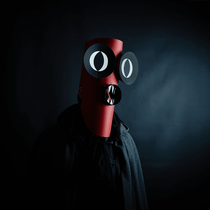Bulgerpeeper Mask Template | DIY Papercraft Halloween Mask | Instant Download - Wintercroft - Mask