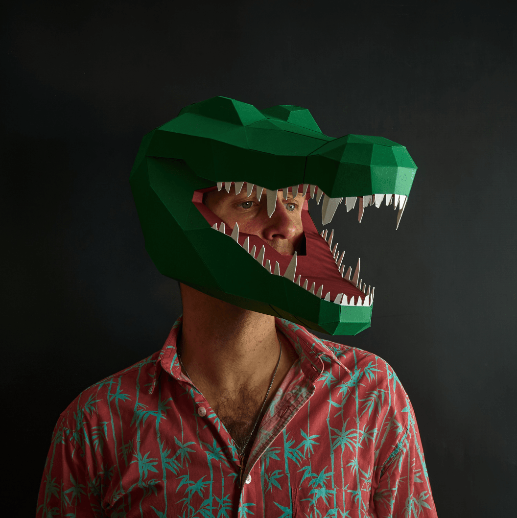 Crocodile Mask - Wintercroft - Mask
