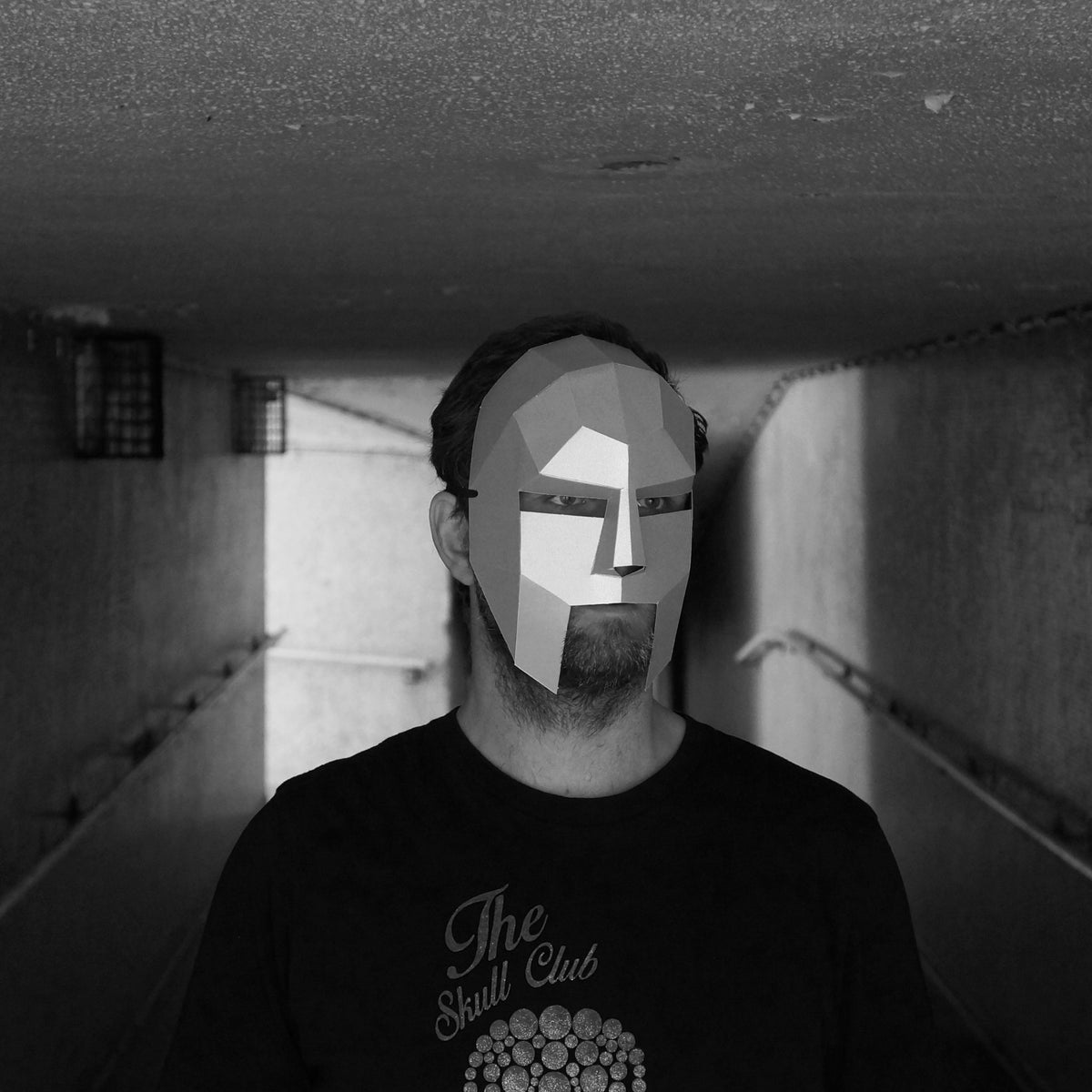 Explorer | Retro Robot Geometric DIY Half Mask Template | PDF - Wintercroft-Mask