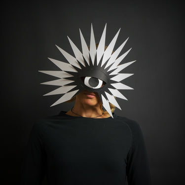 All Seeing Eye | Printable paper Mask Template | PDF Download – Wintercroft