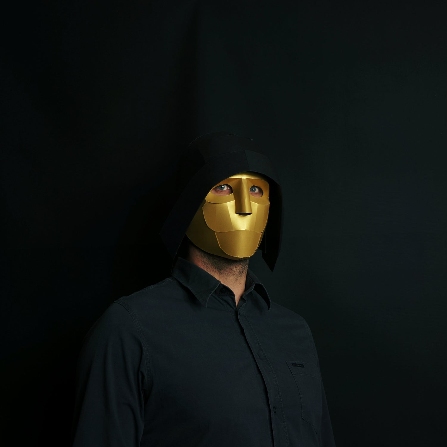 Famine Horseman Mask | Printable PDF Template | Instant Download