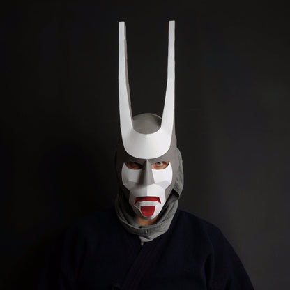 Grelin - The Bowman of Destiny | Mythical Paper Mask | PDF Download