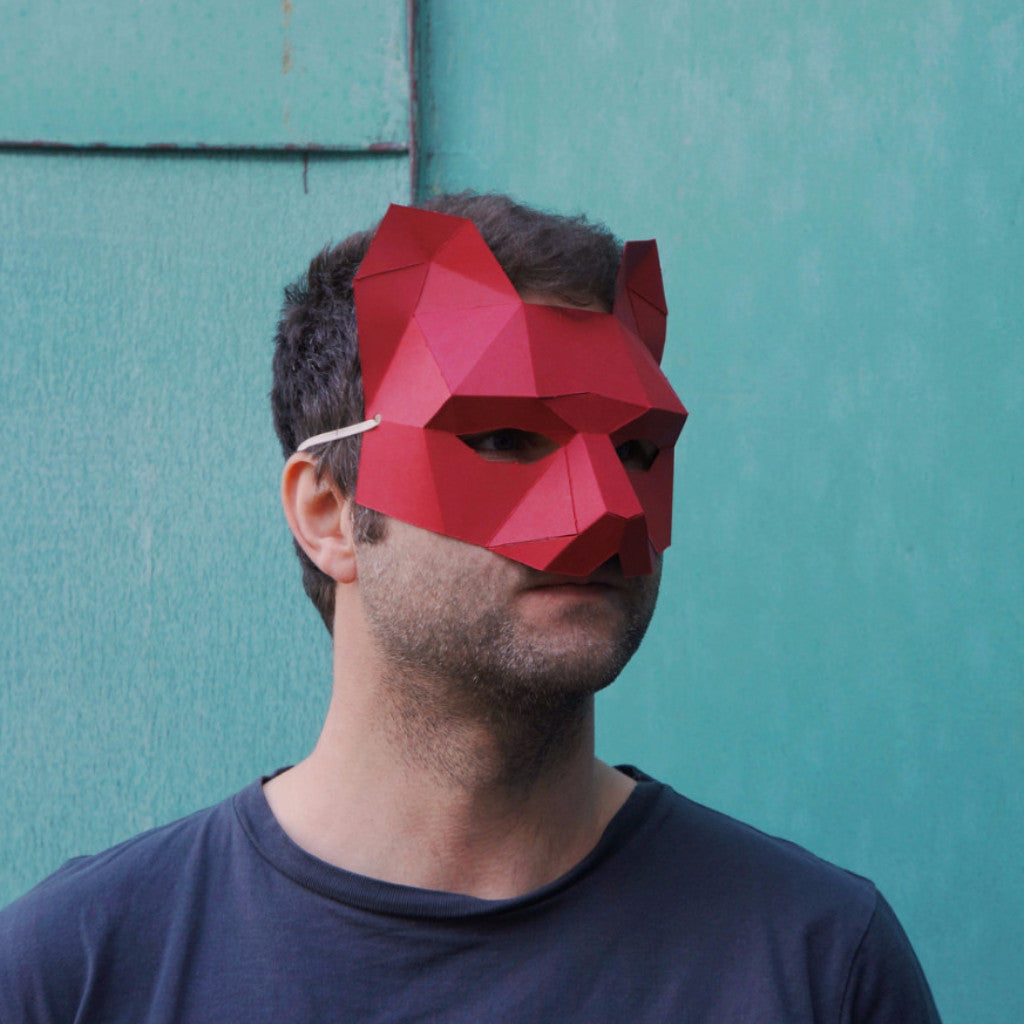 Cat Half Mask - Wintercroft
 - 1