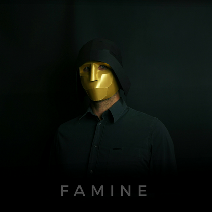 Famine Horseman Mask | Printable PDF Template | Instant Download