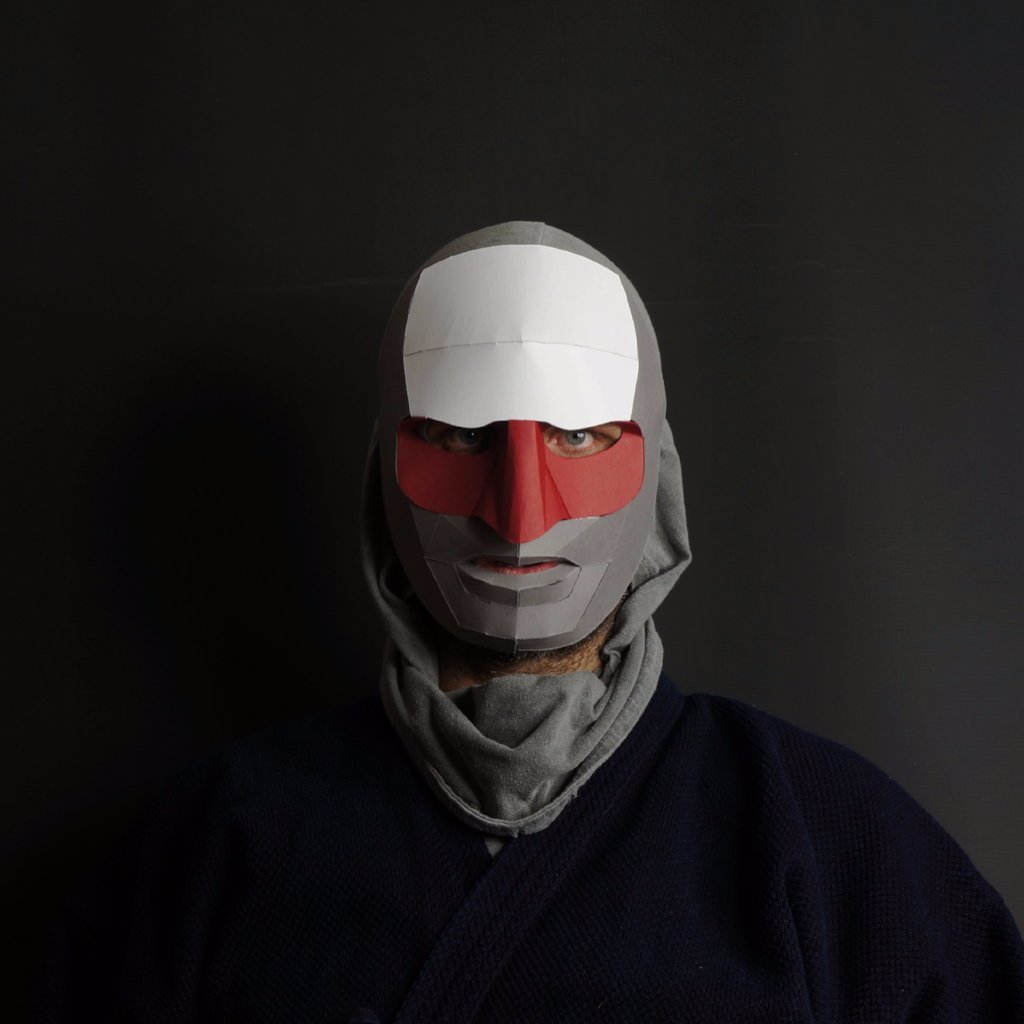 Mawlog - The Bone Chipper | Wearable Paper Sculpture | PDF Download
