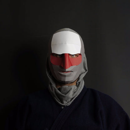 Mawlog - The Bone Chipper | Wearable Paper Sculpture | PDF Download