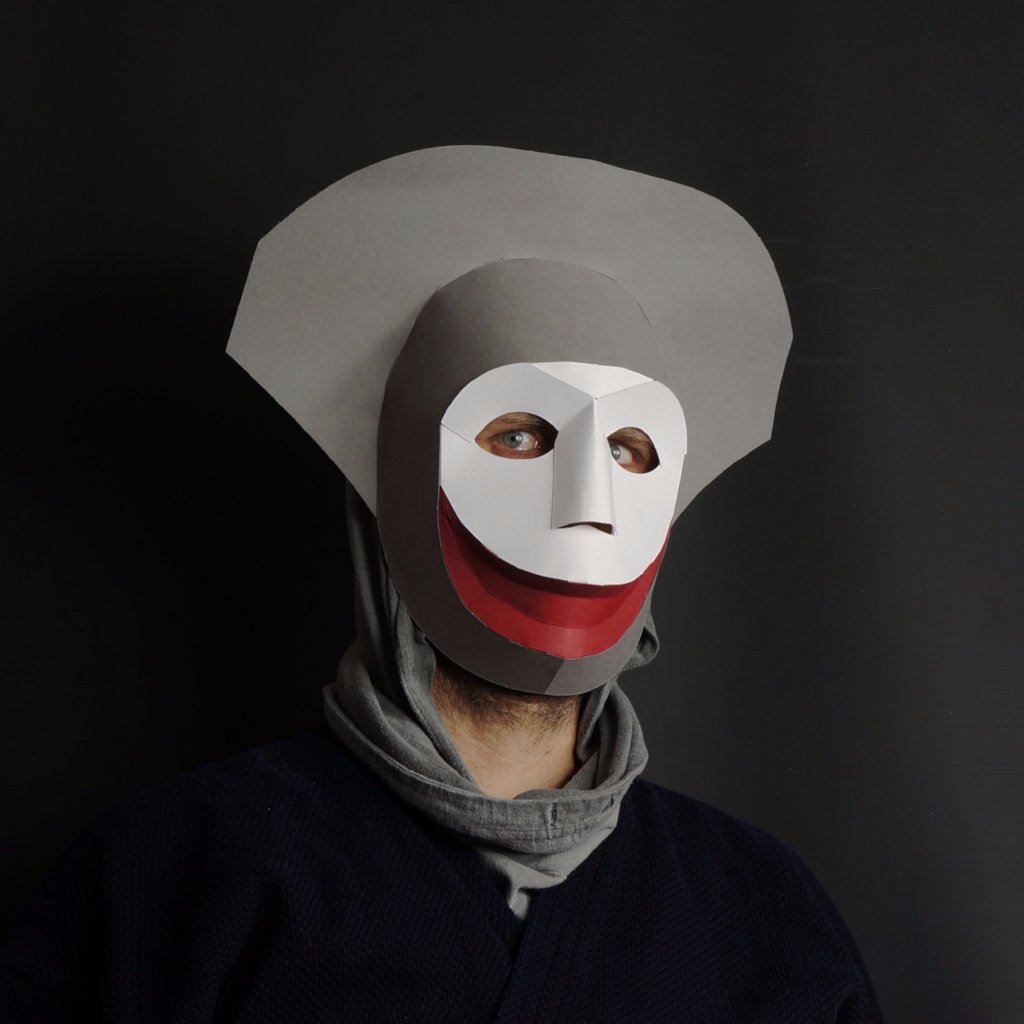 Parlow - The Home Hider | DIY Paper Mask | PDF Download