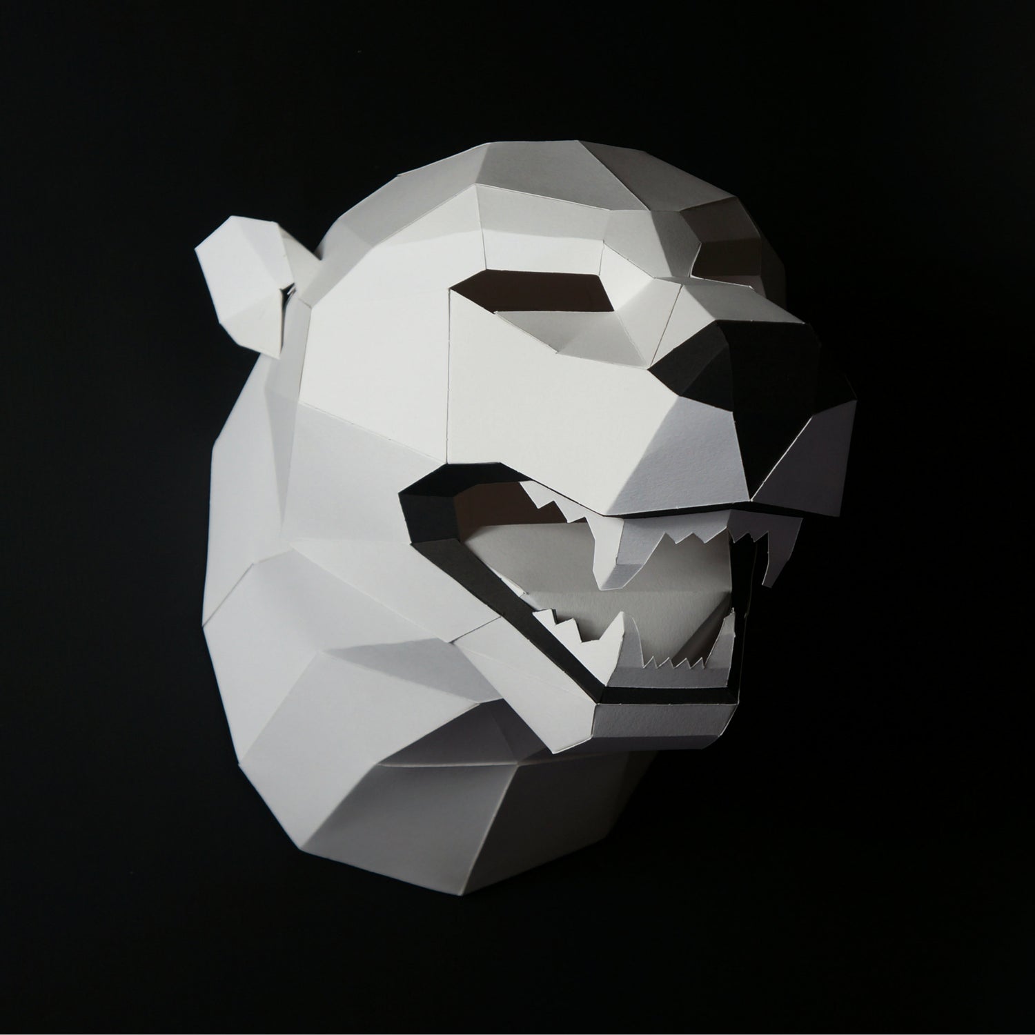 Polar Bear Mask | DIY Printable Template | Instant PDF Download