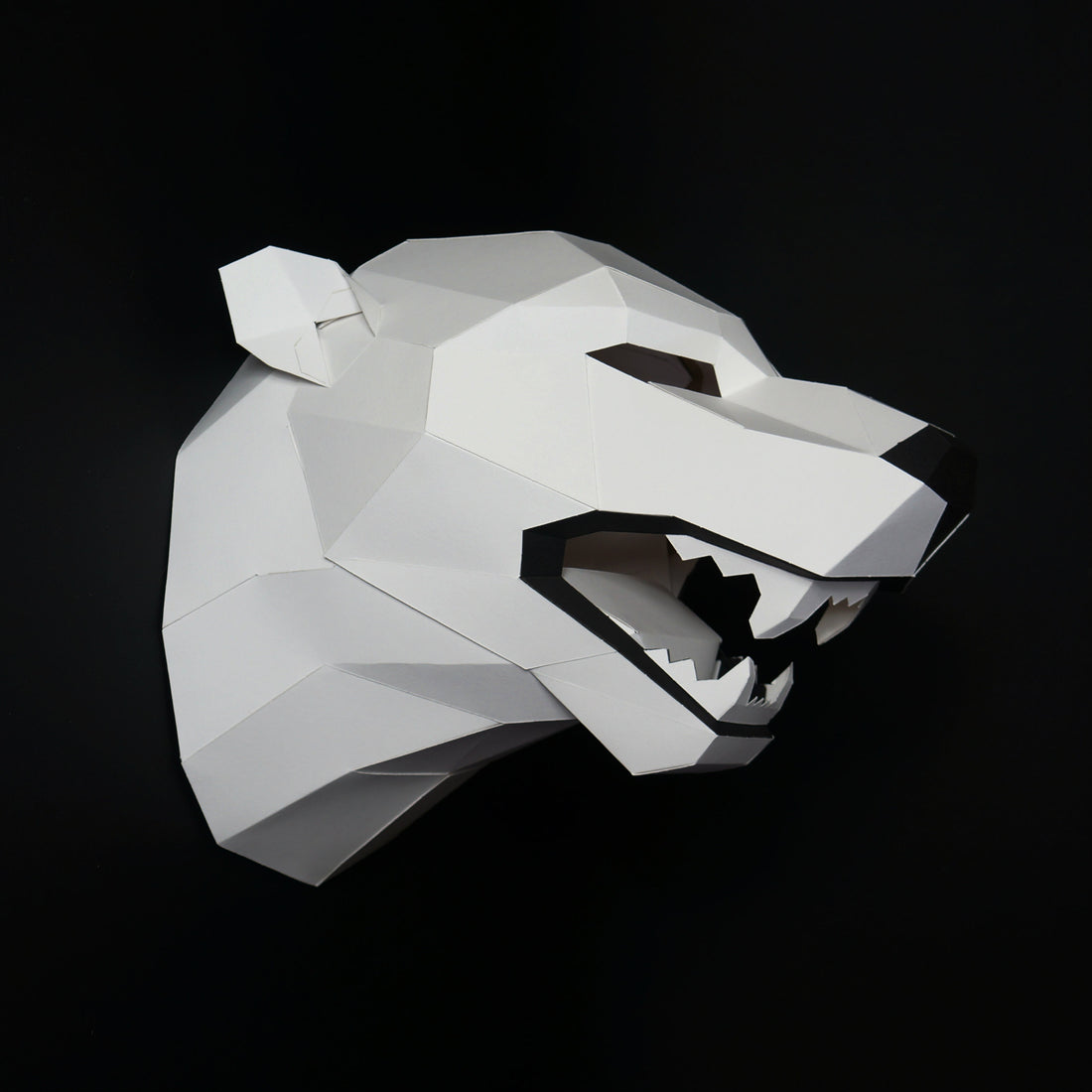 Polar Bear Mask | DIY Printable Template | Instant PDF Download