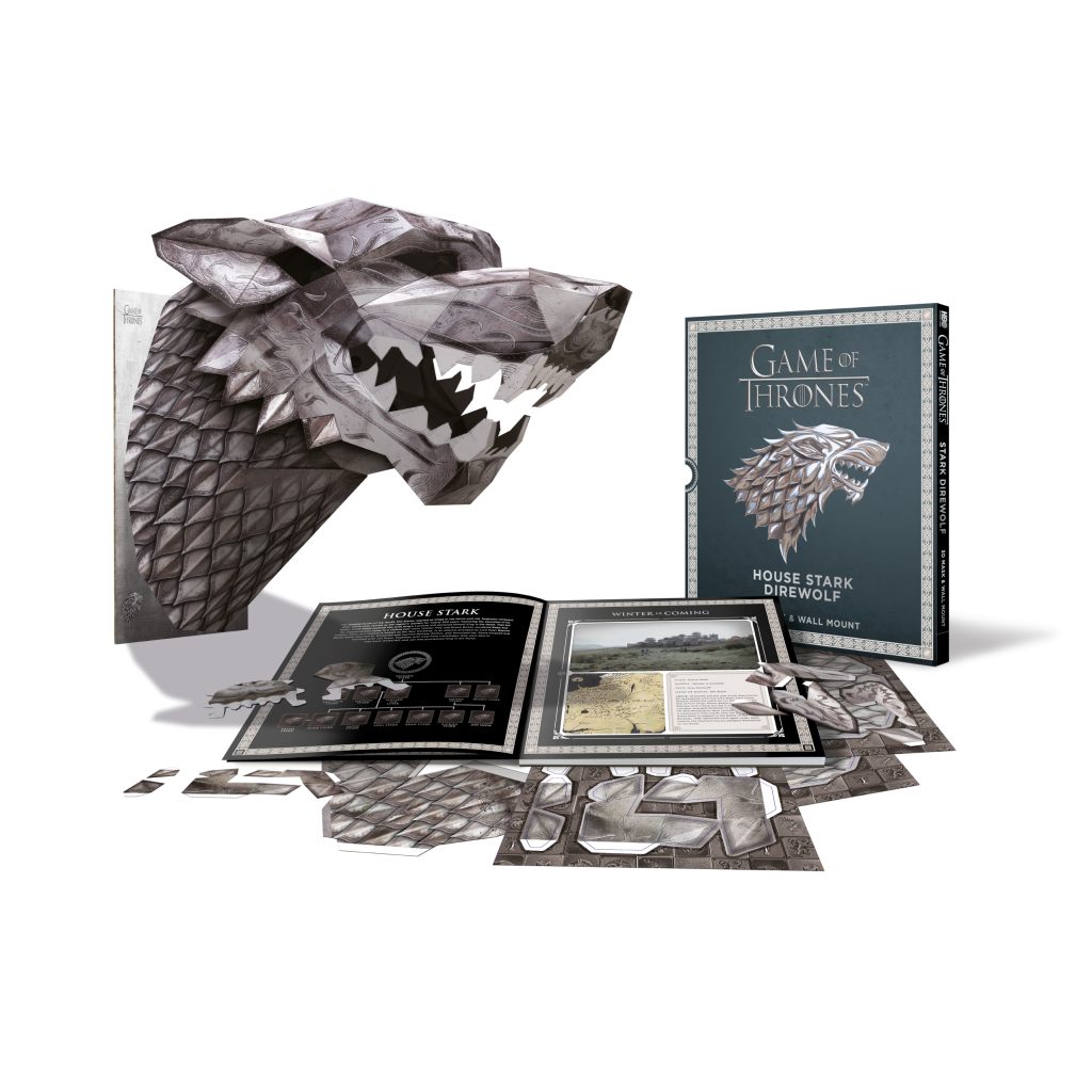 Game of Thrones - Wintercroft - Stark Direwolf - Mask Book